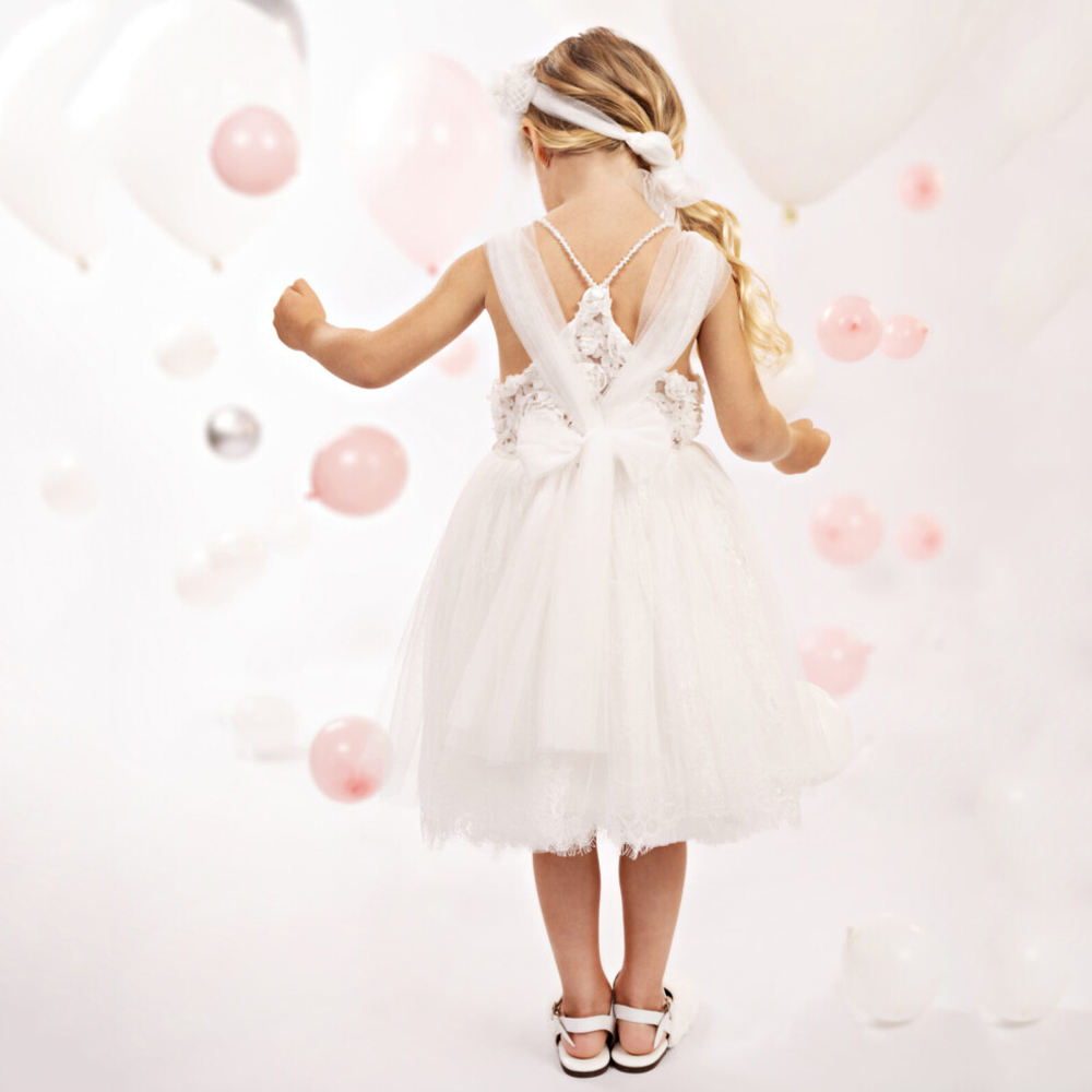 Βαπτιστικό φόρεμα BABY BLOOM κορίτσι - 3