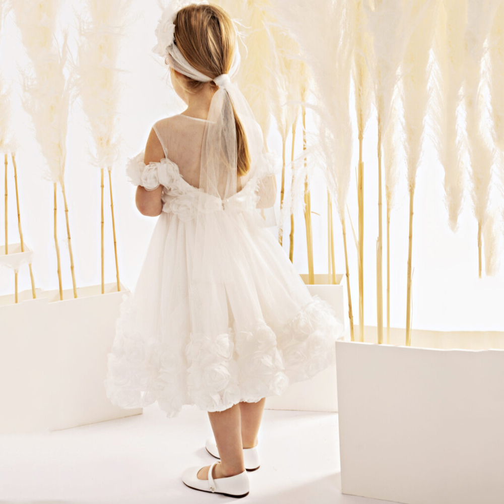 Βαπτιστικό φόρεμα BABY BLOOM κορίτσι - 2