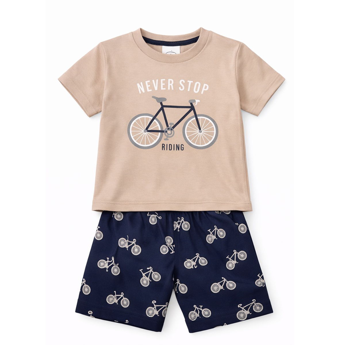 Παιδικό σετ με βερμούδα PICCINO αγόρι - ΜΠΕΖ