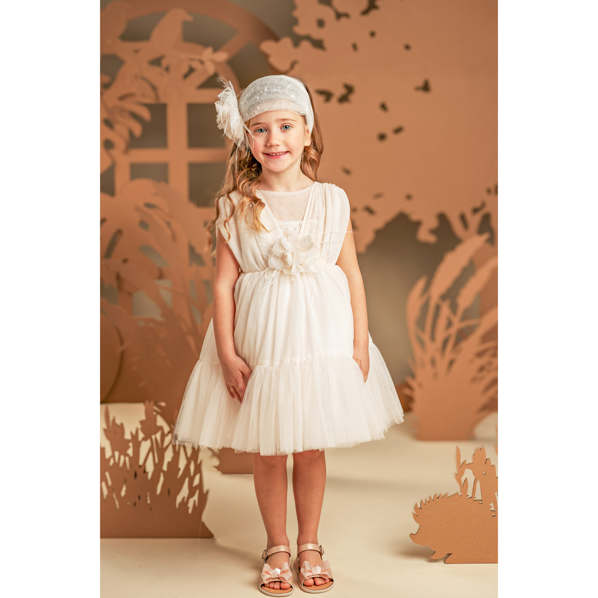 Φόρεμα BABY BLOOM - ΛΕΥΚΟ