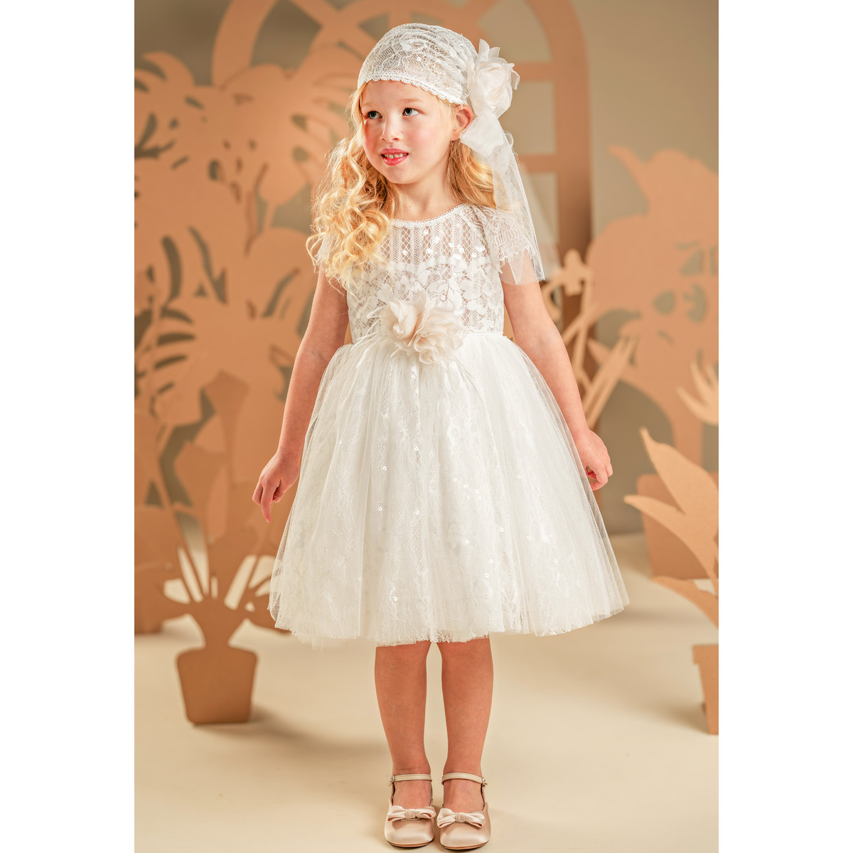 Φόρεμα BABY BLOOM - ΛΕΥΚΟ