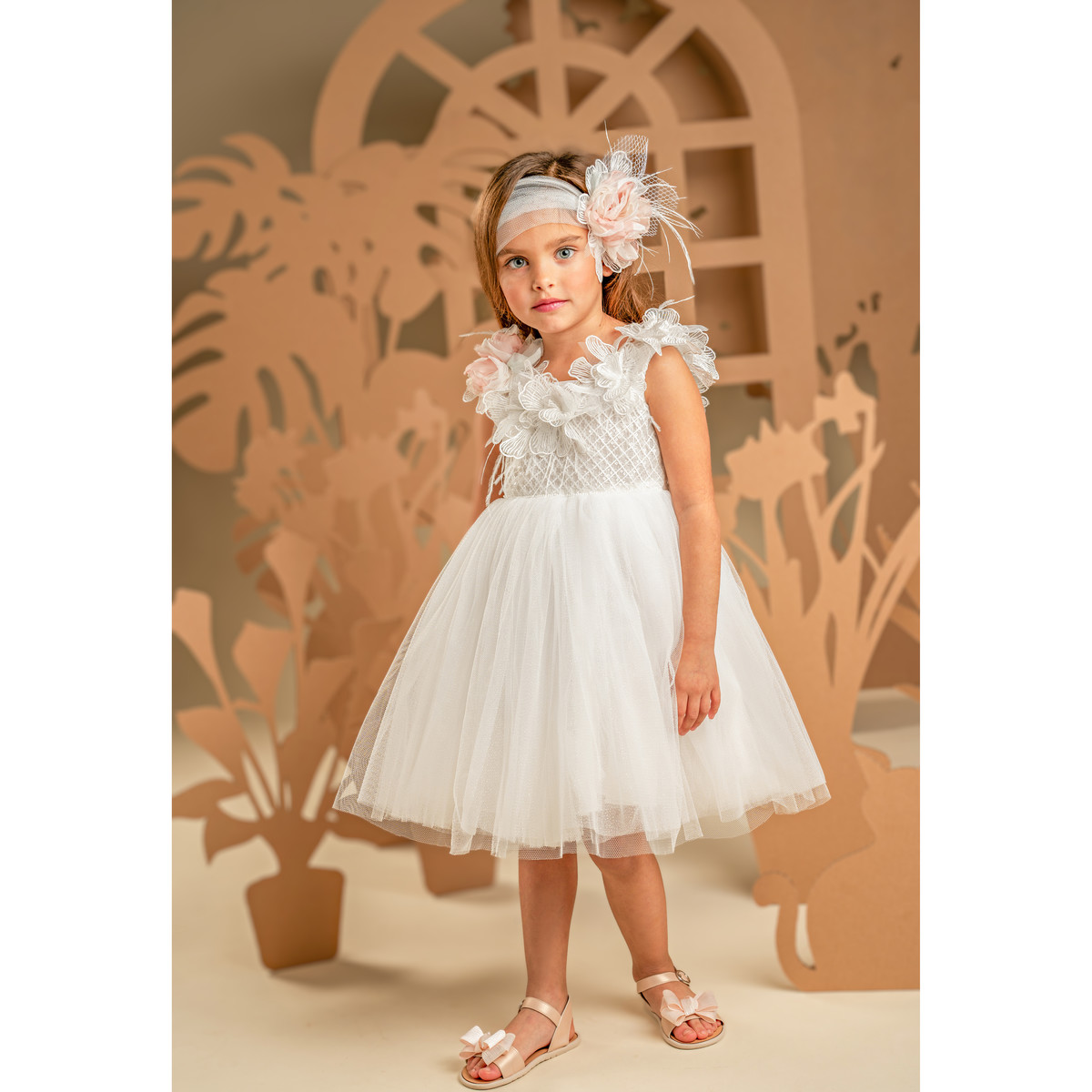 Φόρεμα BABY BLOOM - ΛΕΥΚΟ