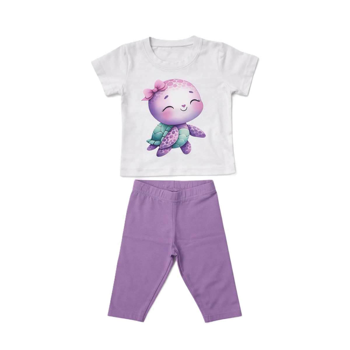 Παιδικό σετ με κολάν REPOST κορίτσι - ΛΕΥΚΟ