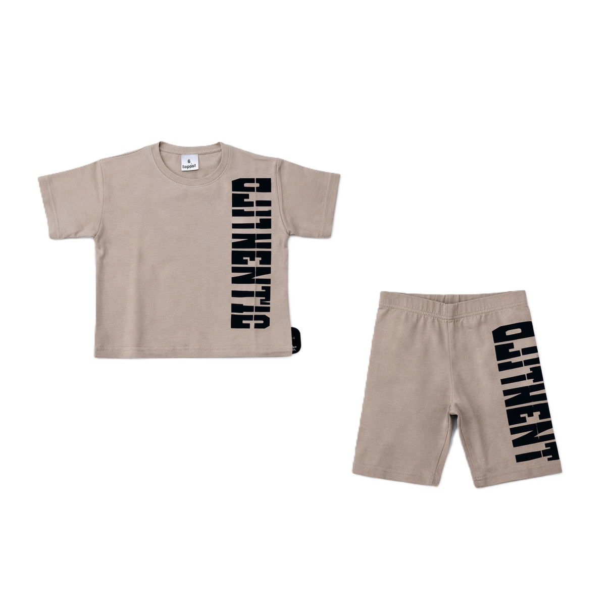 Παιδικό σετ με ποδηλατικό κολάν REPOST κορίτσι - ΜΠΕΖ