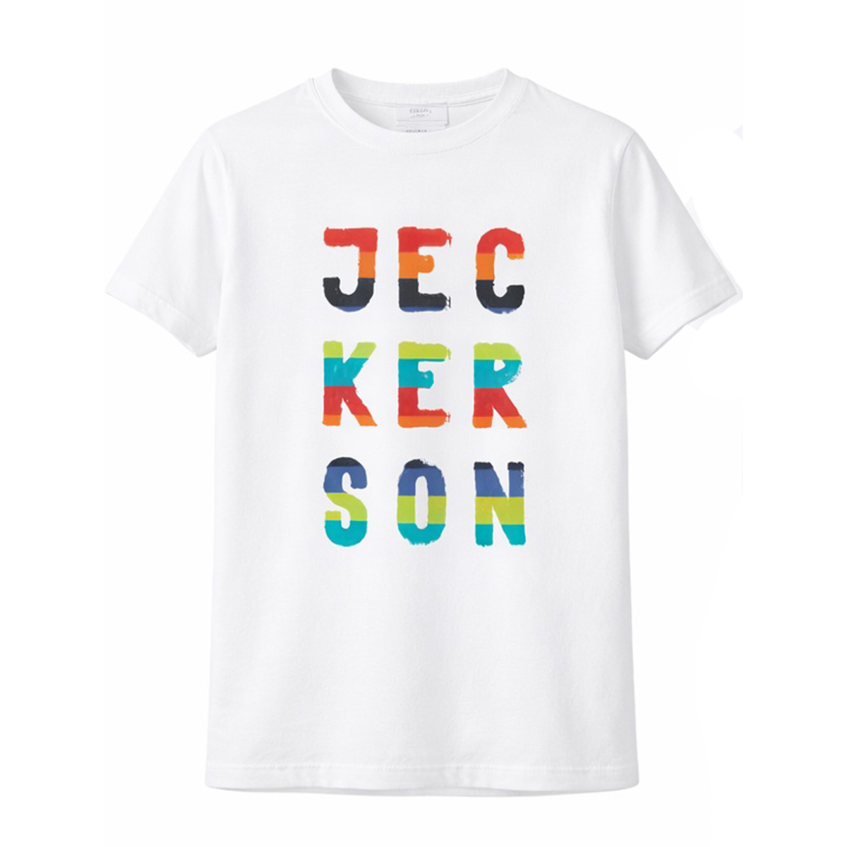 Κοντομάνικη μπλούζα για αγλορι JECKERSON - ΛΕΥΚΟ