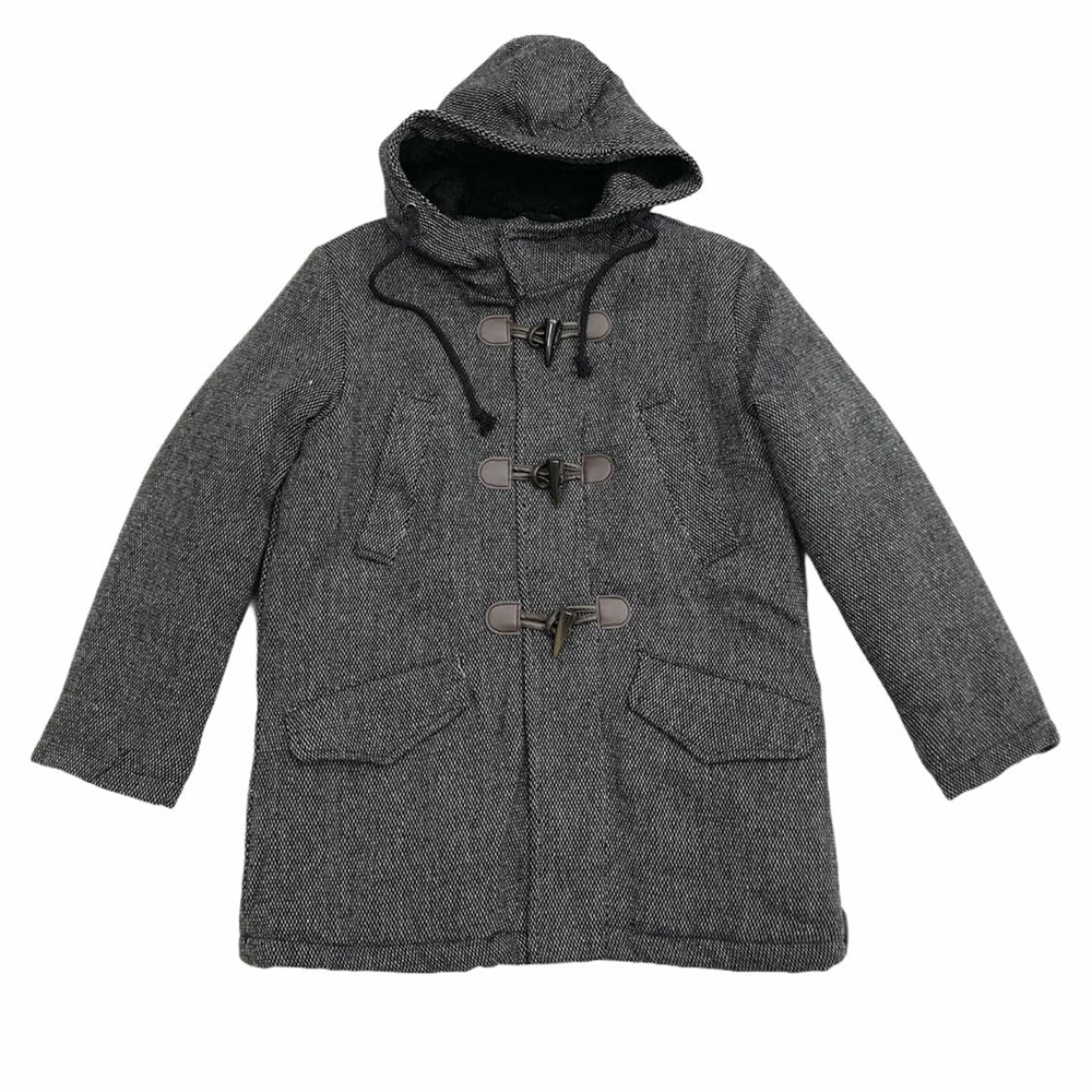 Μοντγκόμερι Παλτό HashTag ΓΚΡΙ- - ΓΚΡΙ-ΜΑΥΡΟ