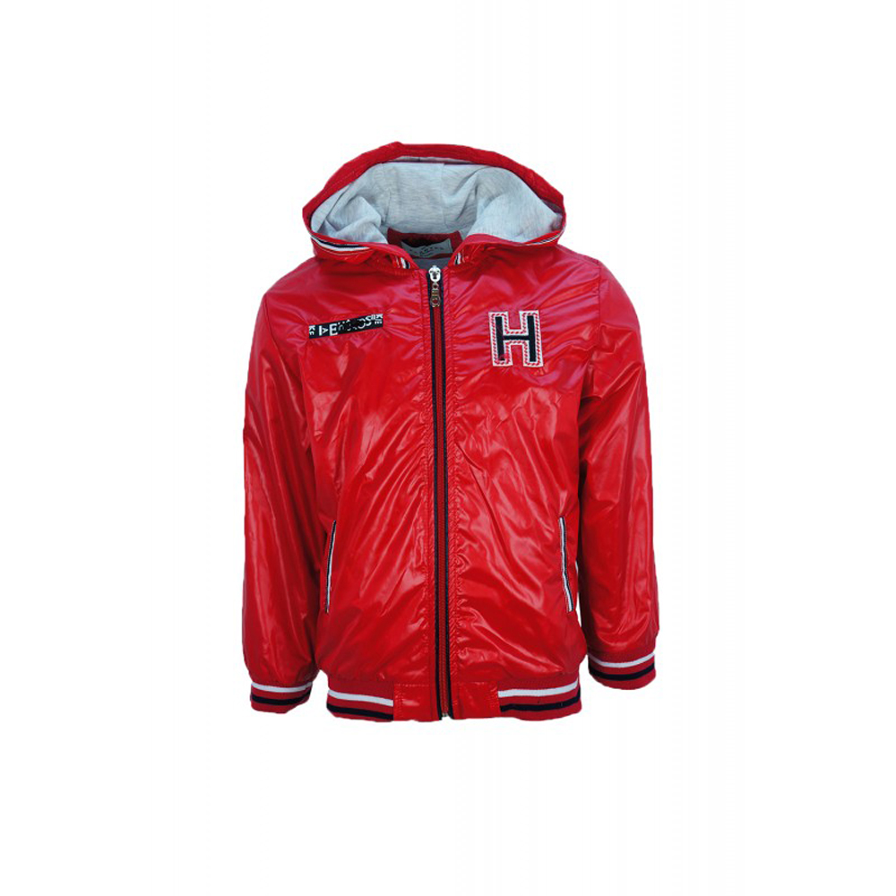 Παιδικό μπουφάν εποχής HASHTAG αγόρι - ΚΟΚΚΙΝΟ