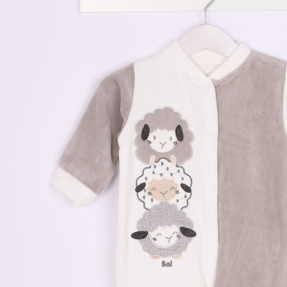 Βρεφικό βελουτέ φορμάκι BABYBAL αγόρι - 2