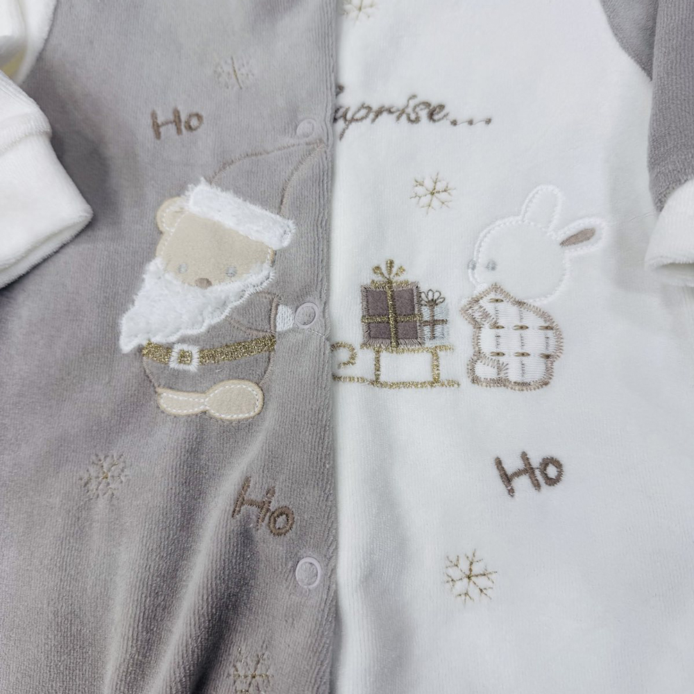 Βρεφικό βελουτέ φορμάκι BABYBAL αγόρι - 2