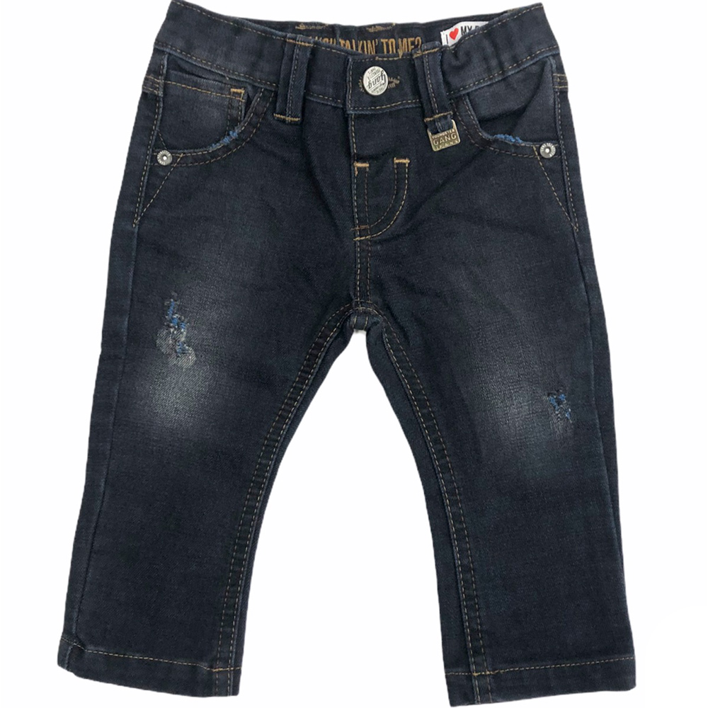 Παντελόνι GANG - ΤΖΙΝ-ΜΑΥΡΟ