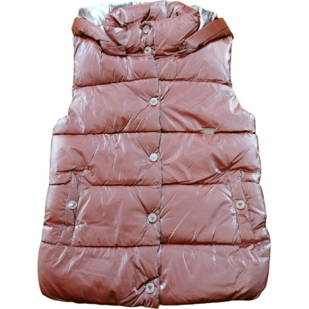 Αμάνικο μπουφάν ΕΒΙΤΑ - ΜΑΥΡΟ