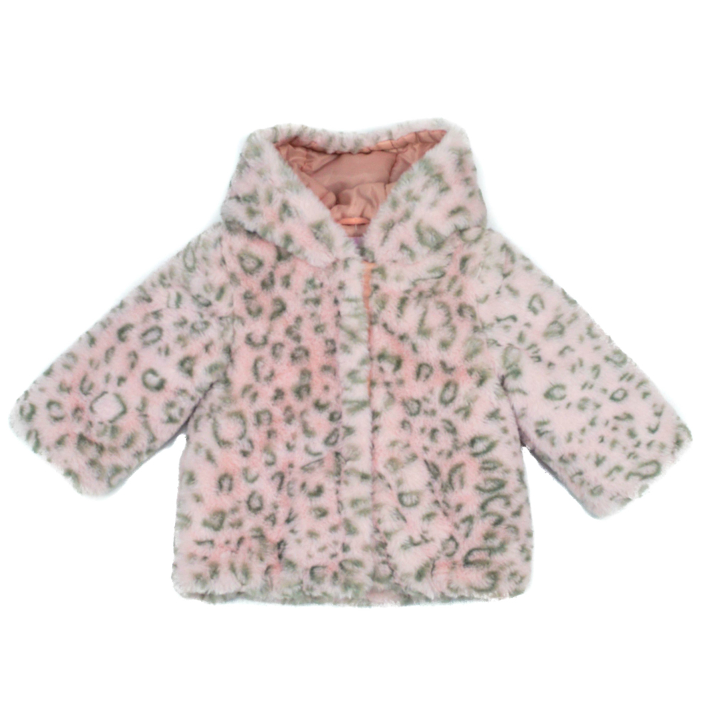 Γούνα λεοπάρ ΕΒΙΤΑ - ΡΟΖ