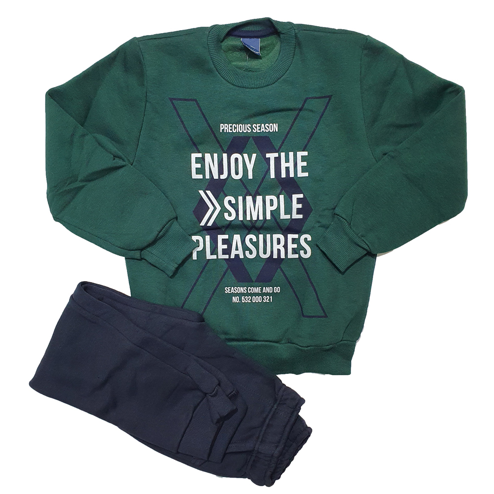 Σετ με φόρμα PICCINO - ΠΡΑΣΙΝΟ