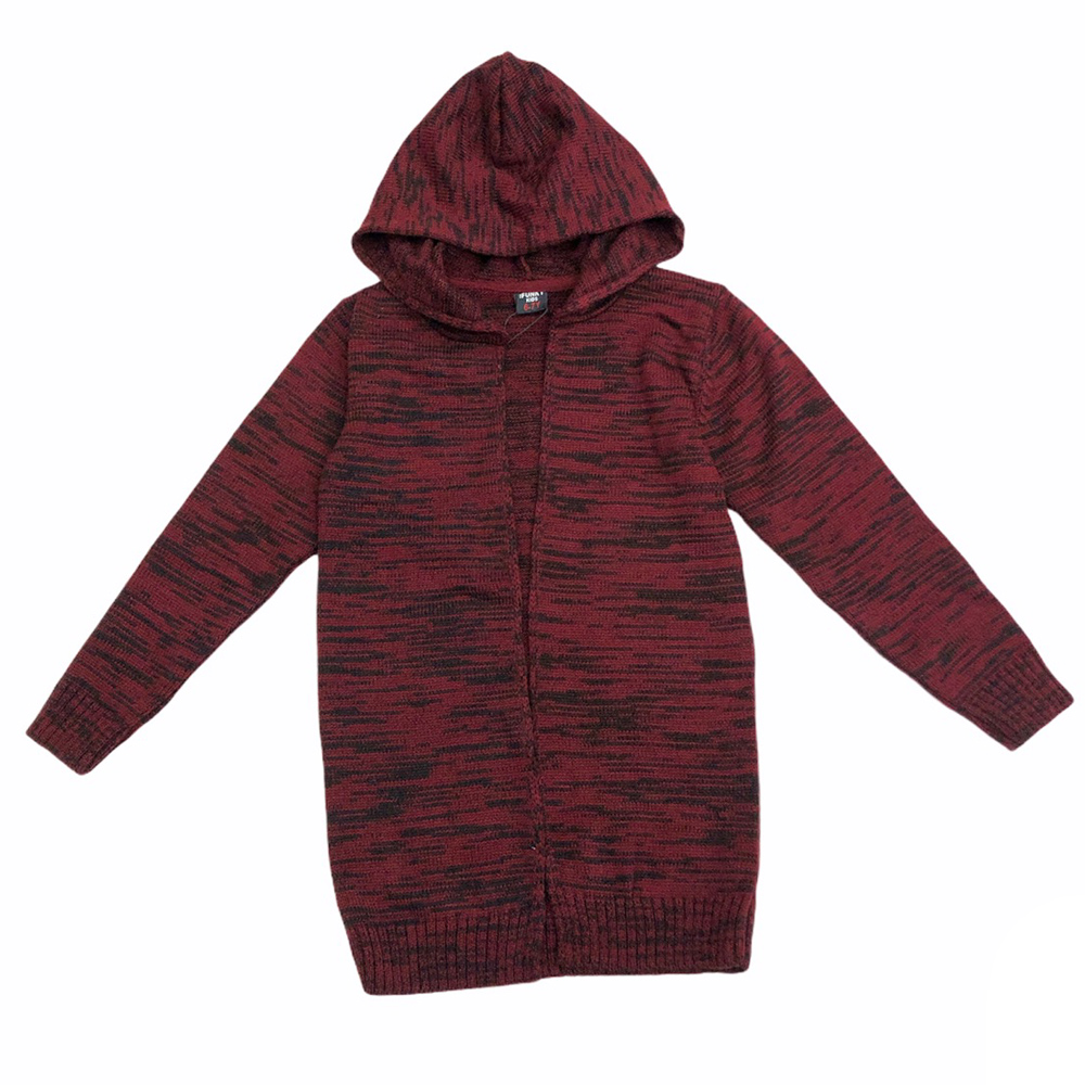 Ζακέτα FUNKY αγόρι - ΜΠΟΡΝΤΩ