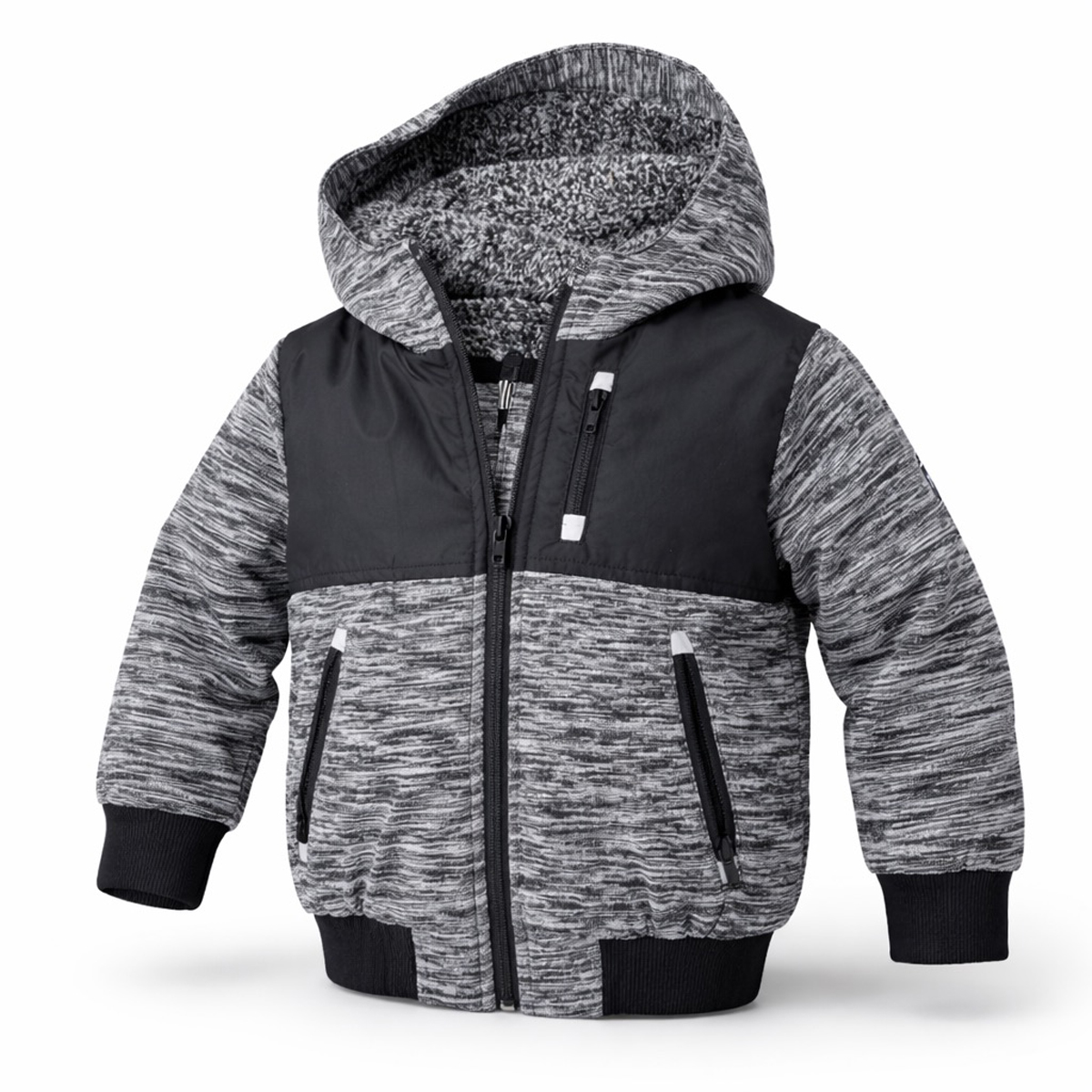 Ζακέτα MANDARINO - ΓΚΡΙ