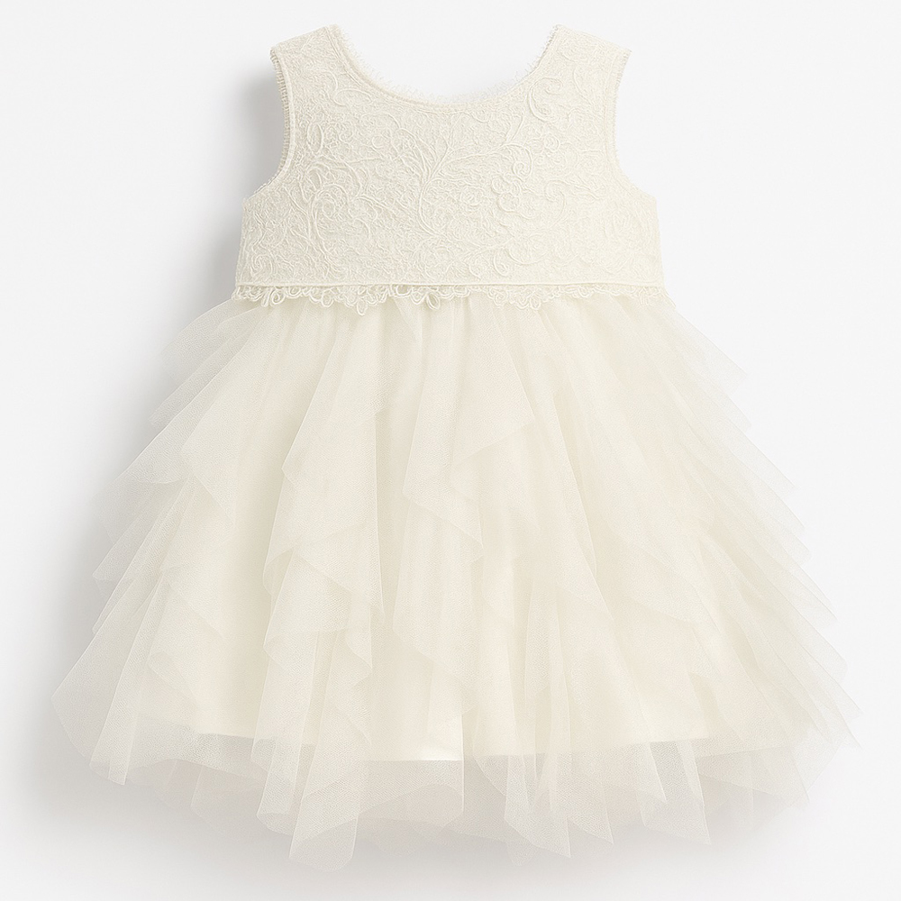 Βαπτιστικό φόρεμα PIERRE CARDIN κορίτσι - 1