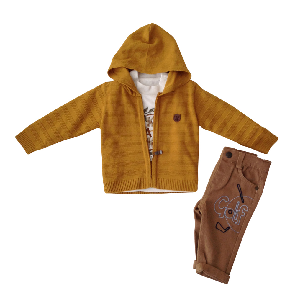 Σετ 3 τμχ BEBUS - ΜΟΥΣΤΑΡΔΙ