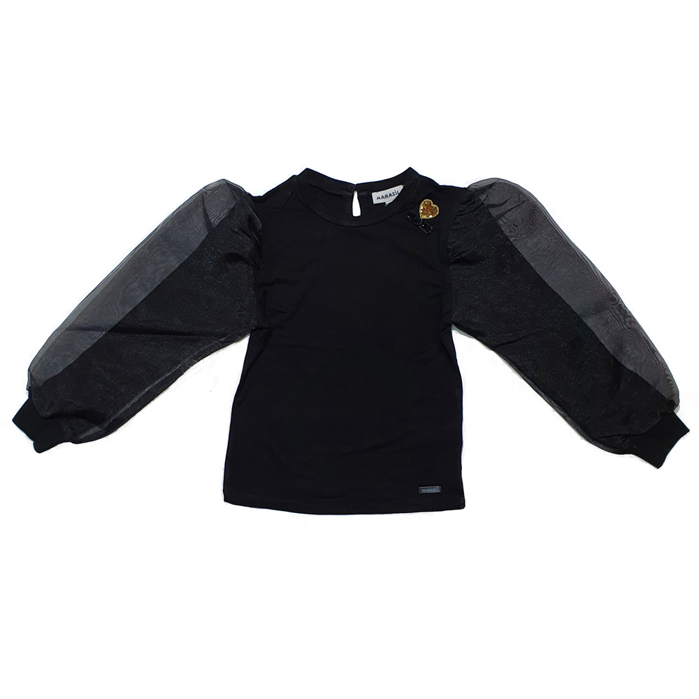 Μπλούζα MARASIL - ΜΑΥΡΟ