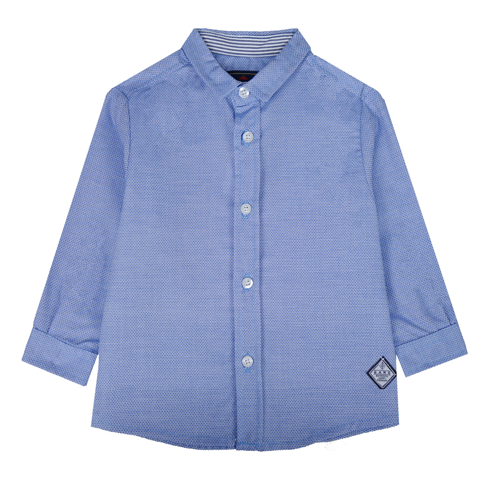 Παιδικό πουκάμισο GANG - ΜΠΛΕ