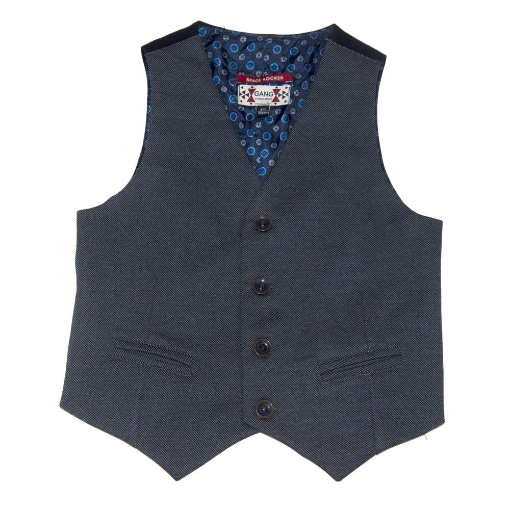 Γιλέκο GANG - ΜΠΛΕ