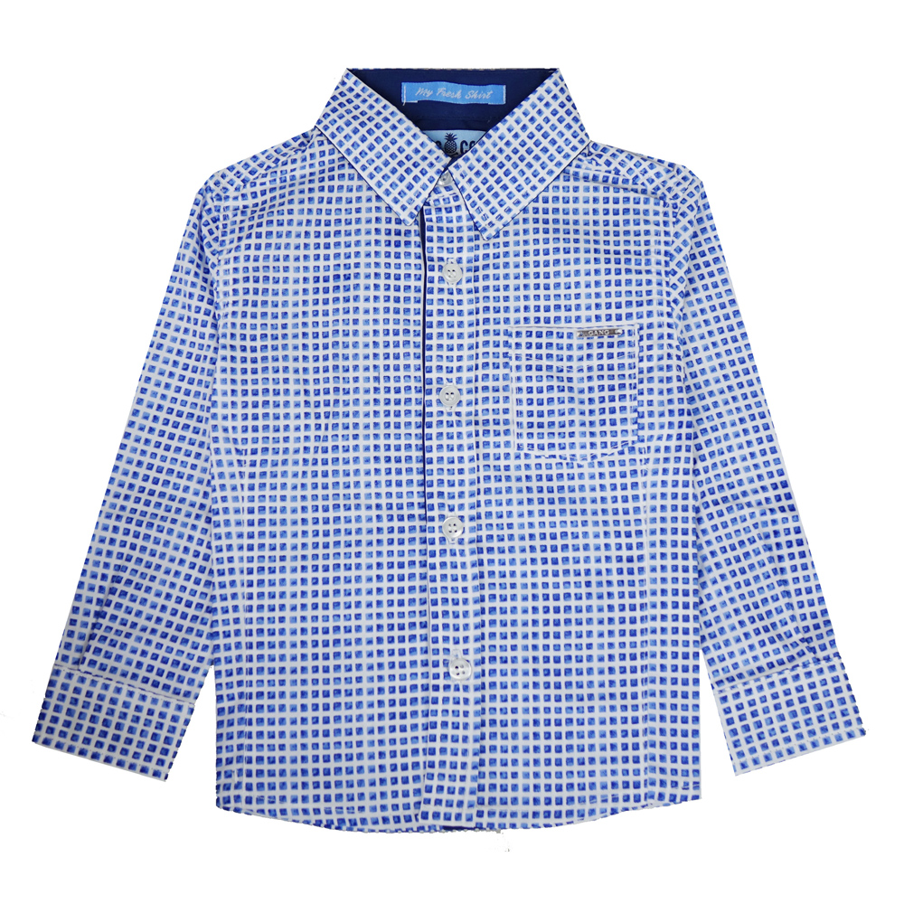 Παιδικό πουκάμισο GANG - ΜΠΛΕ