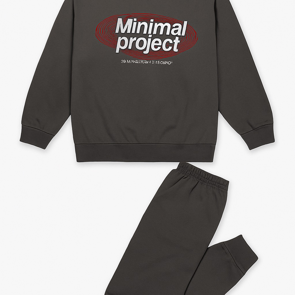 Σετ με φόρμα PICCINO - ΑΝΘΡΑΚΙ