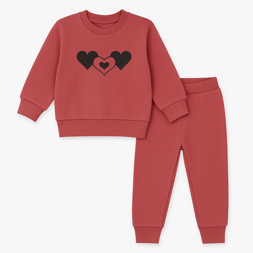 Παιδικό σετ με φόρμα PICCINO κορίτσι - ΕΚΑΙ