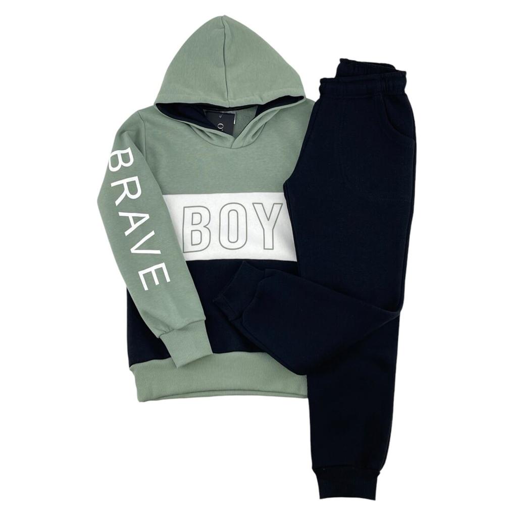 Σετ με φόρμα PICCINO αγόρι - ΜΕΝΤΑ