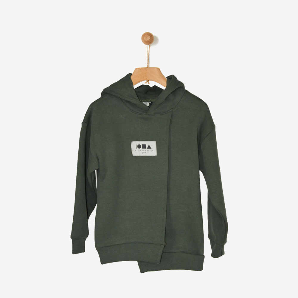 Παιδική μπλούζα φούτερ GANG αγόρι - ΧΑΚΙ