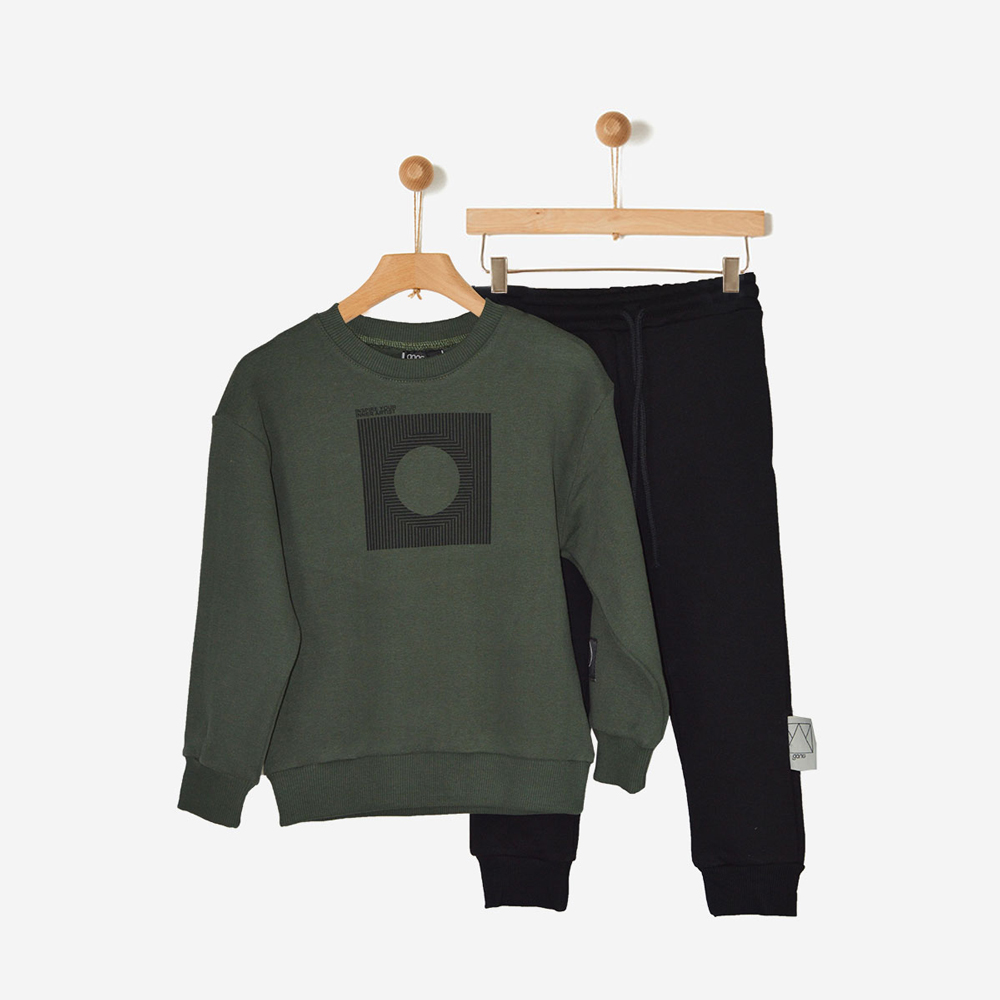 Παιδικό σετ με φόρμα GANG αγόρι - ΧΑΚΙ