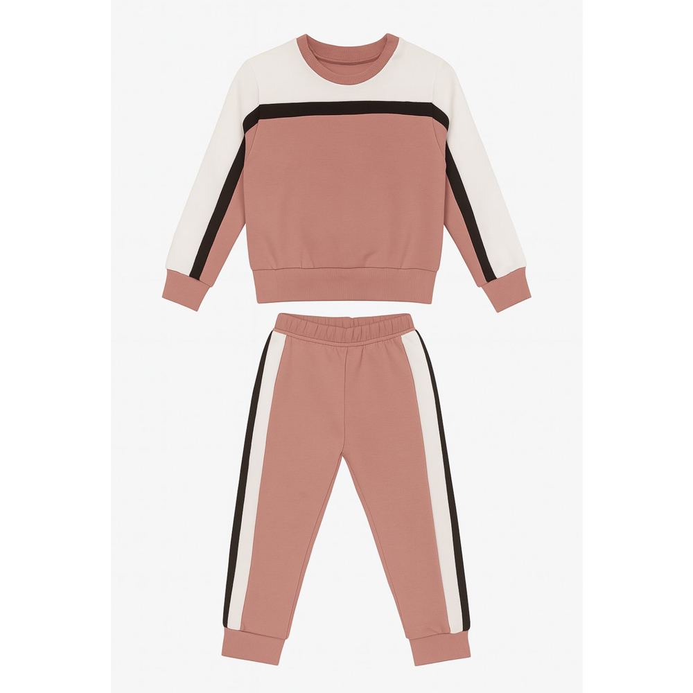 Παιδικό σετ με φόρμα PICCINO κορίτσι - ΣΑΠΙΟ ΜΗΛΟ