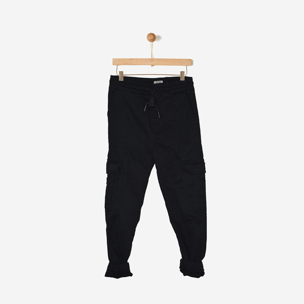 Παιδικό cargo παντελόνι GANG αγόρι - ΜΑΥΡΟ