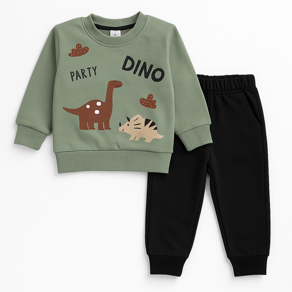 Παιδικό σετ με φόρμα PICCINO αγόρι - ΧΑΚΙ