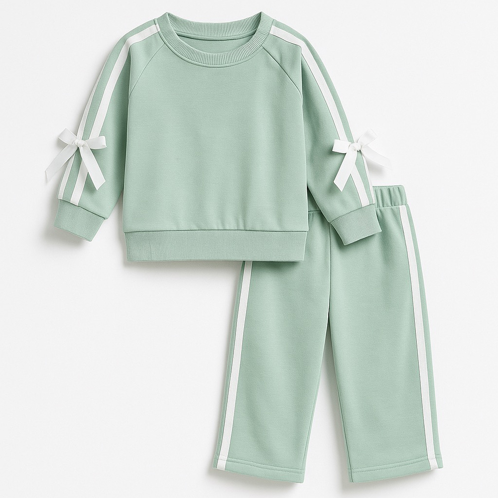 Παιδικό σετ με φόρμα PICCINO κορίτσι - ΜΕΝΤΑ