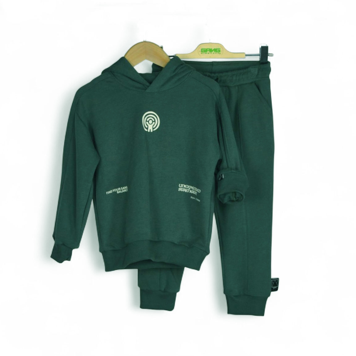Παιδικό σετ με φόρμα GANG αγόρι - ΠΡΑΣΙΝΟ