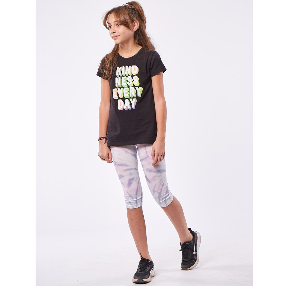 Σετ με κολάν κάπρι ΕΒΙΤΑ - ΜΑΥΡΟ