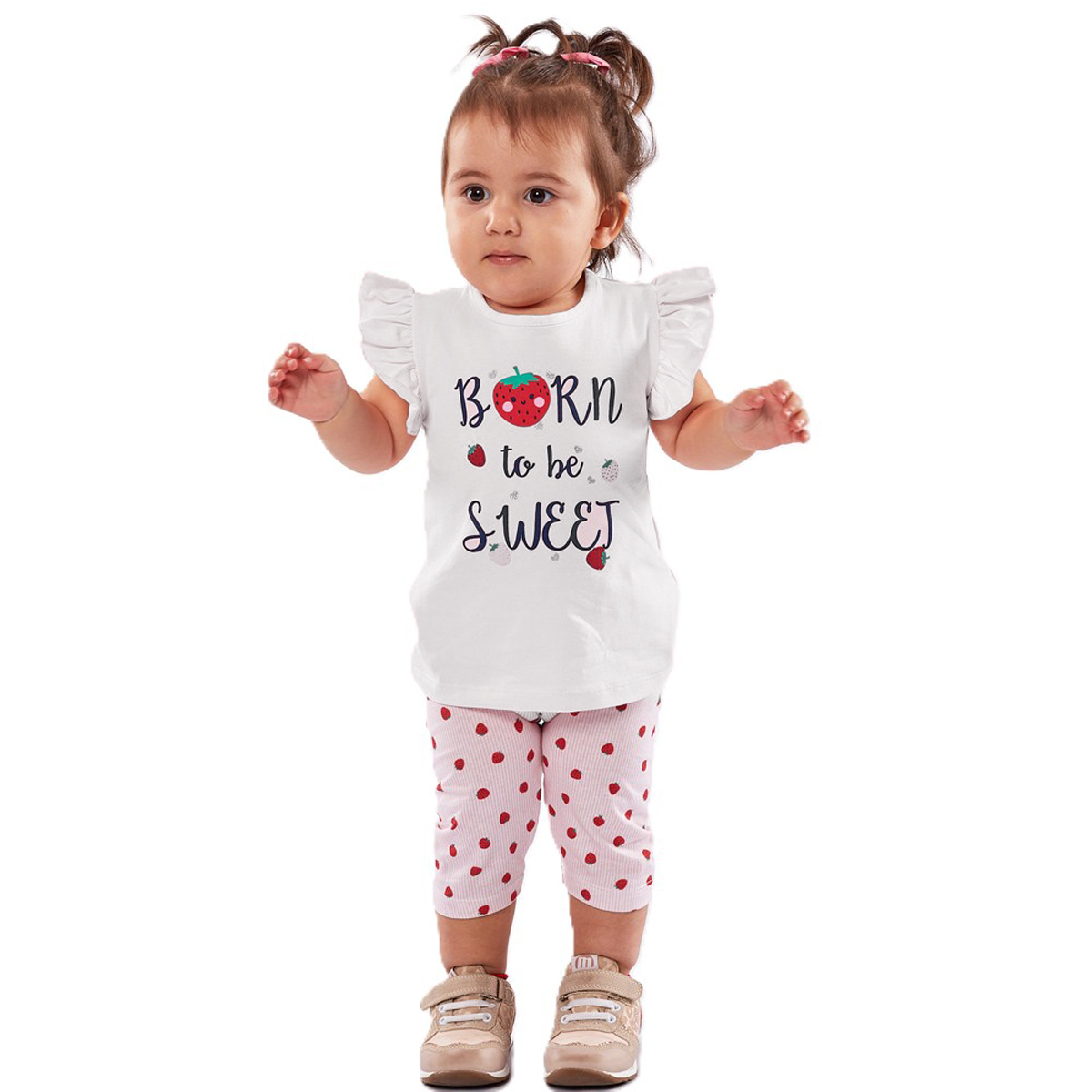 Βρεφικό σετ με κολάν ΕΒΙΤΑ κορίτσι - 2