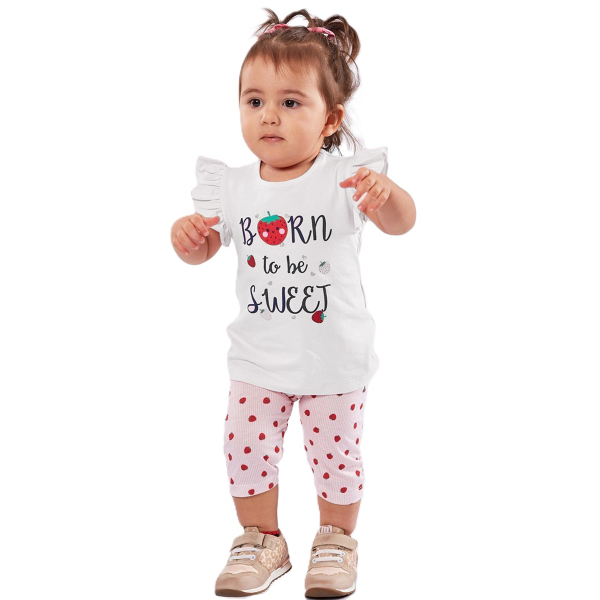 Βρεφικό σετ με κολάν ΕΒΙΤΑ κορίτσι - 3