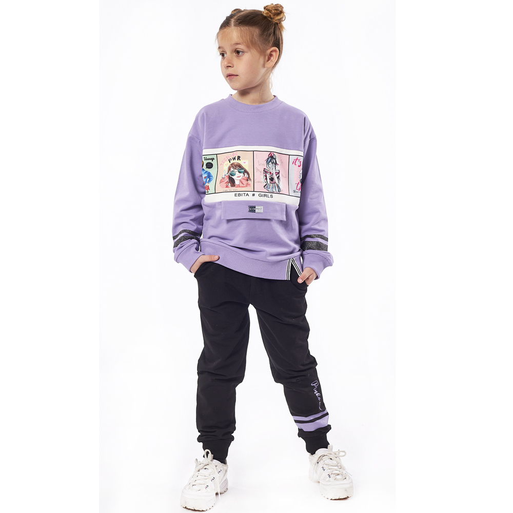 Παιδικό σετ με φόρμα ΕΒΙΤΑ κορίτσι