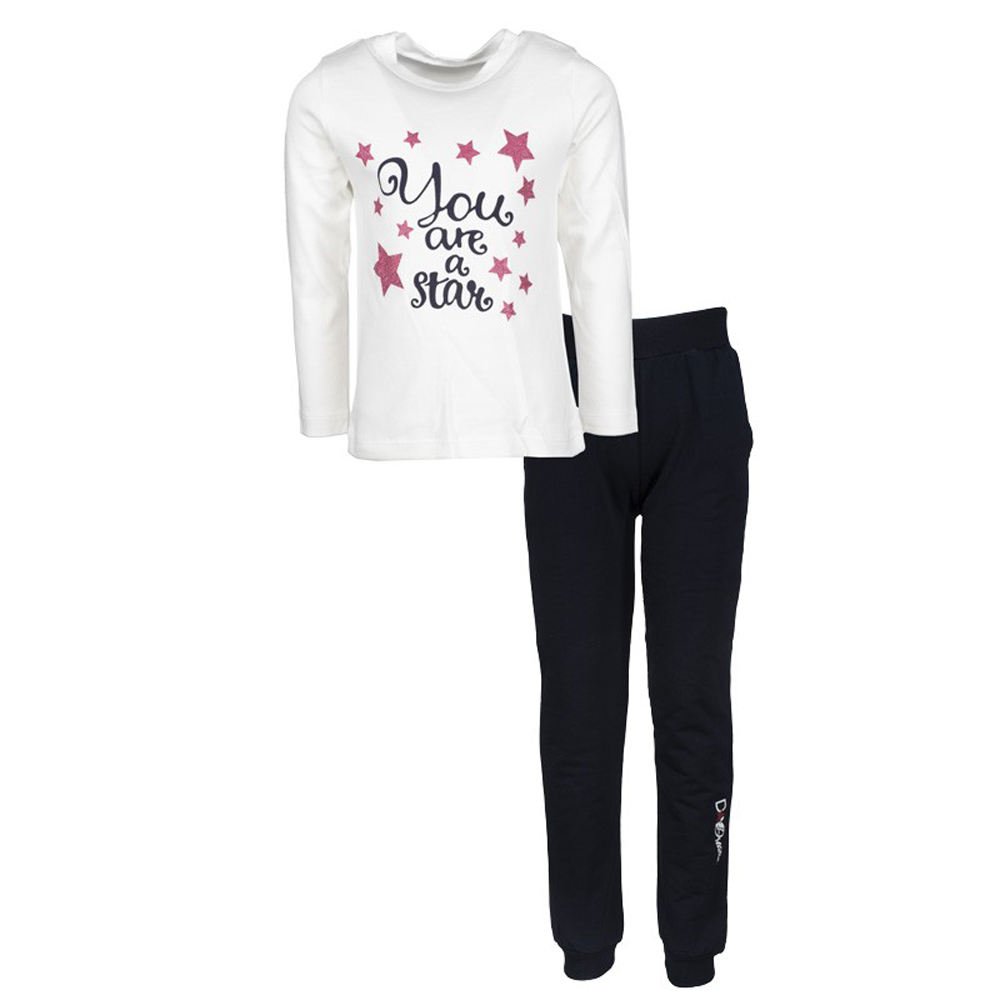 Σετ με φόρμα ΕΒΙΤΑ 3 τμχ κορίτσι - 2