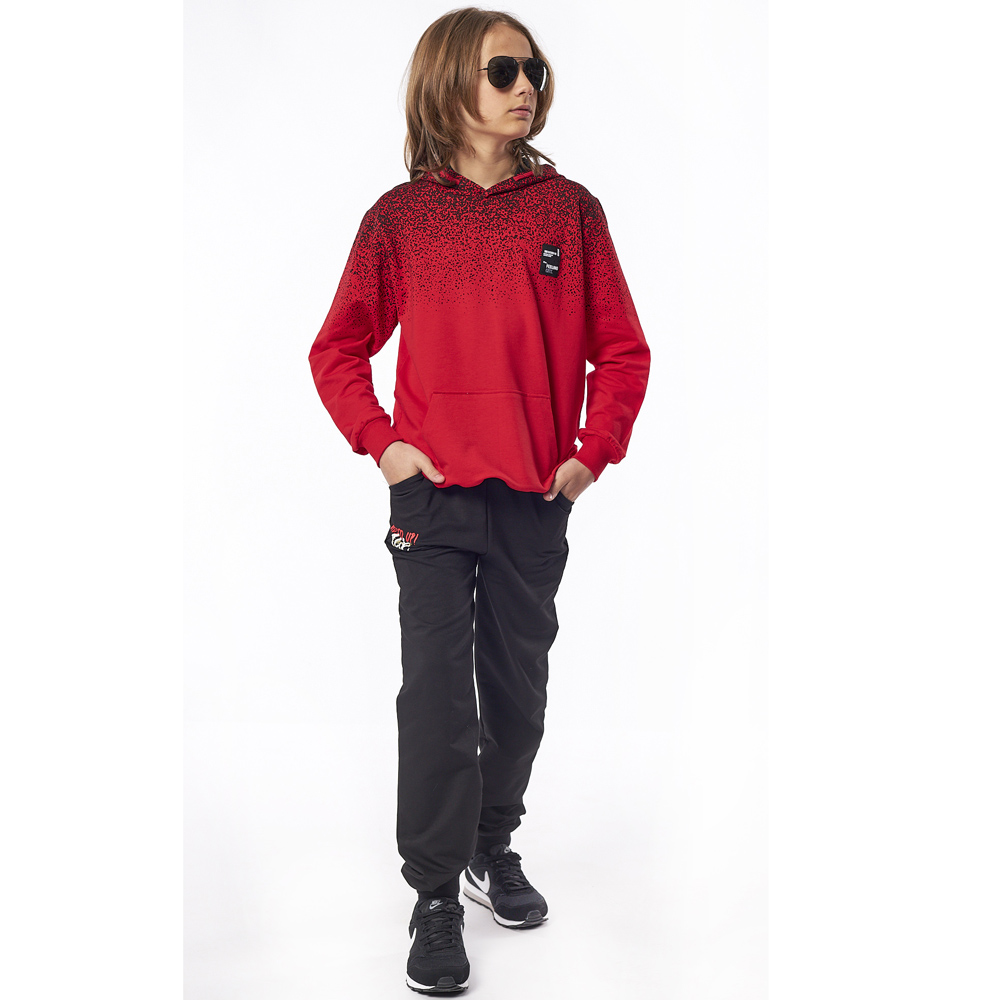 Σετ με φόρμα εποχής HASHTAG - ΚΟΚΚΙΝΟ