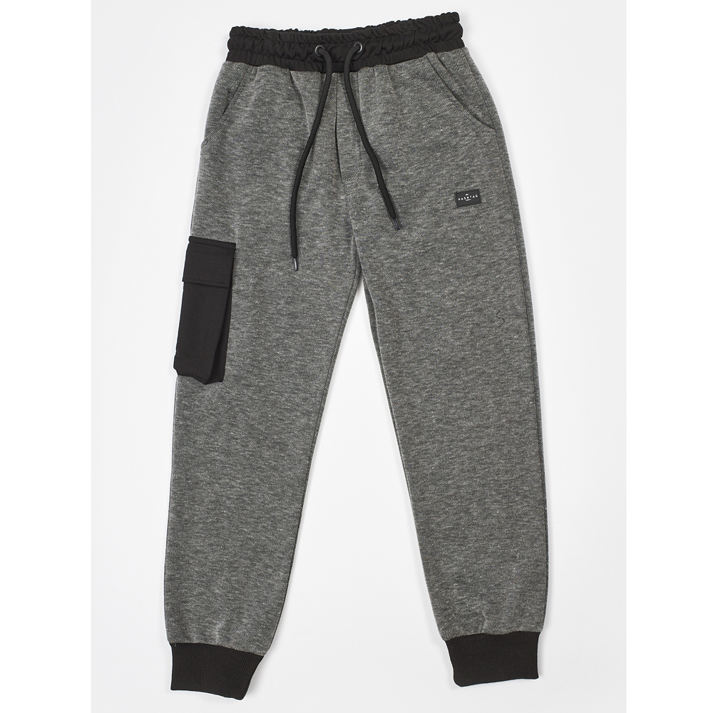 Παντελόνι φόρμας HASHTAG αγόρι - ΑΝΘΡΑΚΙ