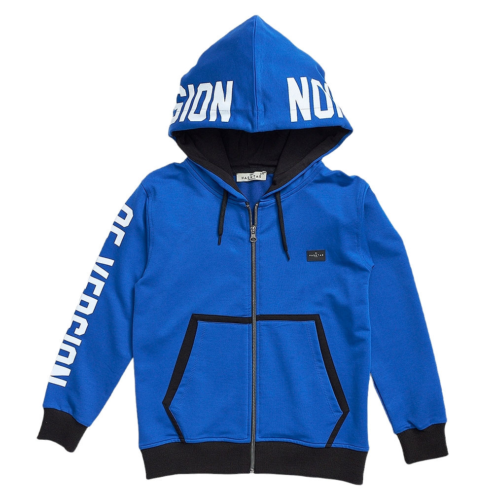 Ζακέτα HASHTAG - ΜΠΛΕ