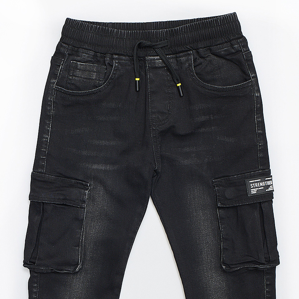 Τζιν cargo παντελόνι HASHTAG - 3