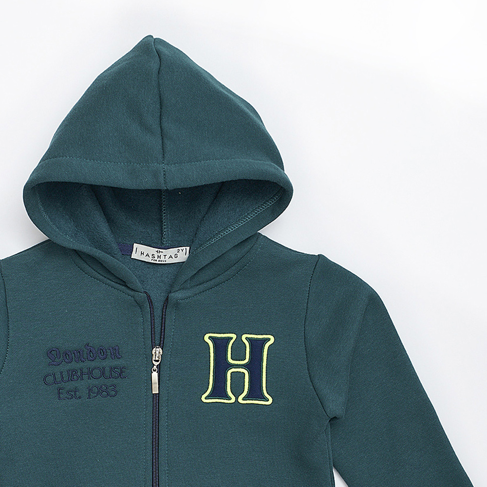 Ζακέτα φούτερ HASHTAG - 2