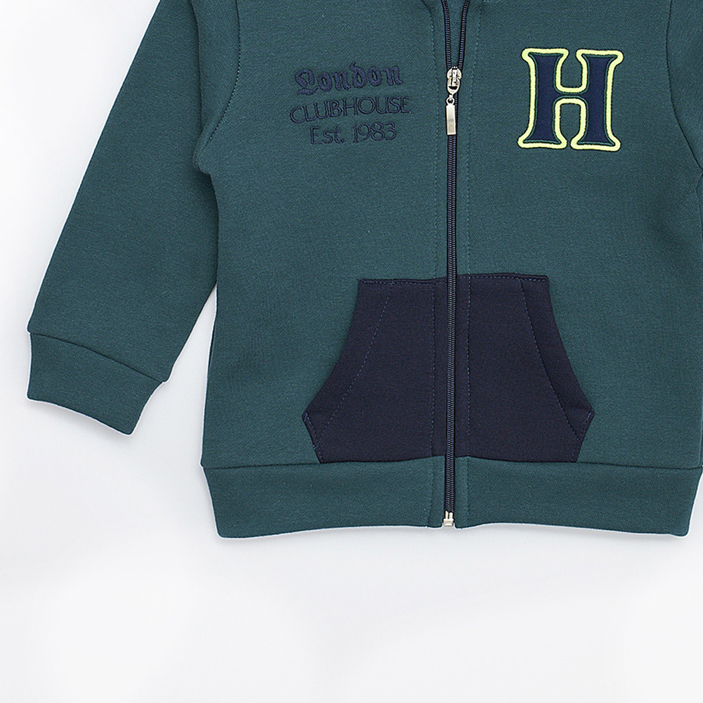 Ζακέτα φούτερ HASHTAG - 3