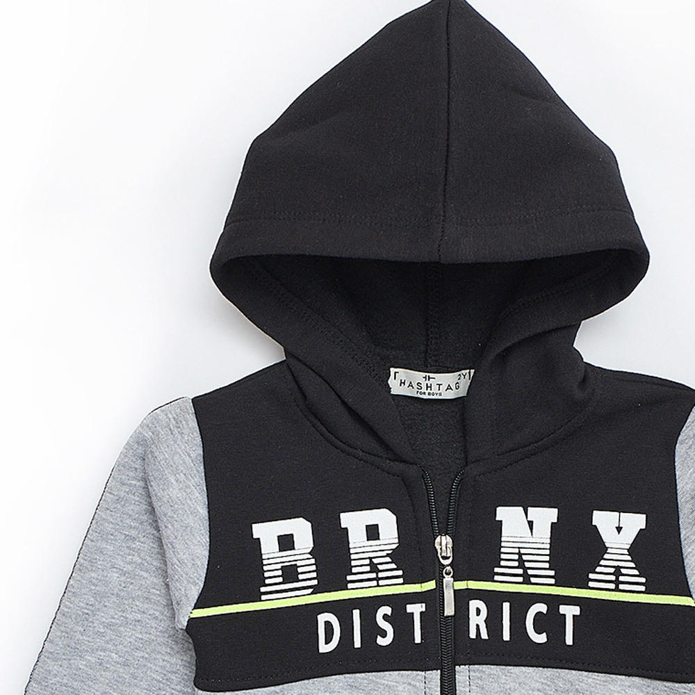 Ζακέτα φούτερ HASHTAG - 2