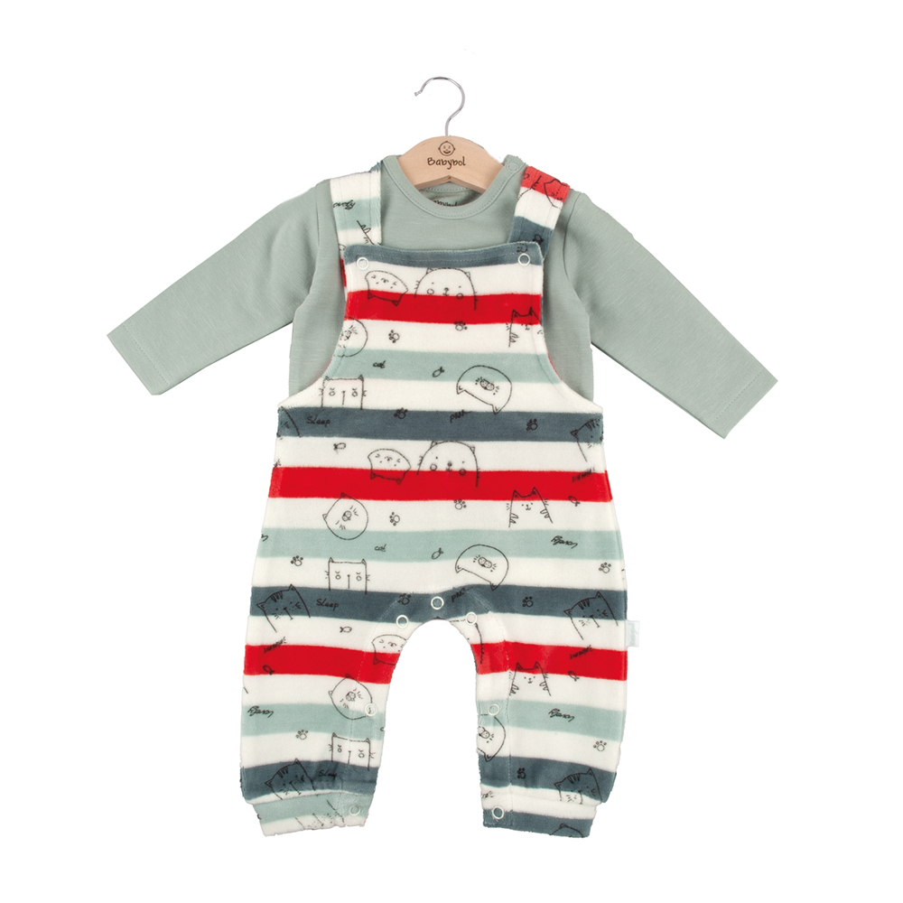 Σετ με σαλοπέτα BABYBOL - ΜΕΝΤΑ