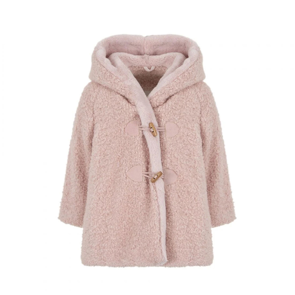 Γούνινο παλτό LAPIN - ΡΟΖ