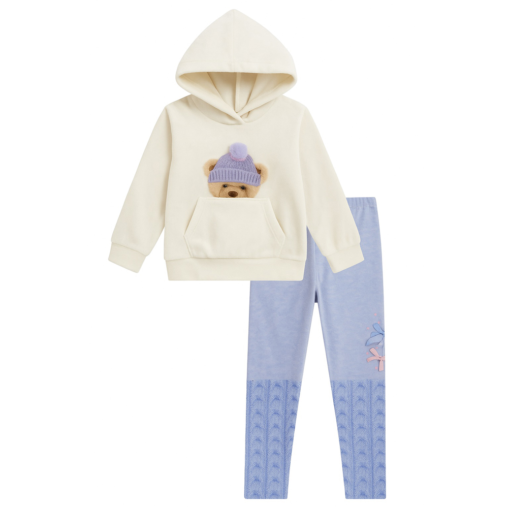 Σετ με κολάν LAPIN - ΕΚΡΟΥ